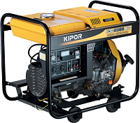 Электростанция дизельная с воздушным охлаждением KIPOR KDE 6500E3 открытого исполнения